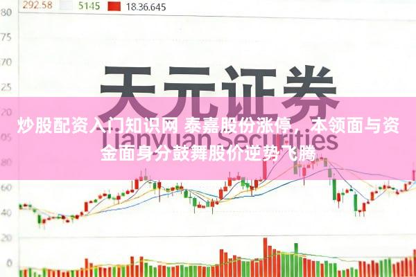 炒股配资入门知识网 泰嘉股份涨停，本领面与资金面身分鼓舞股价逆势飞腾